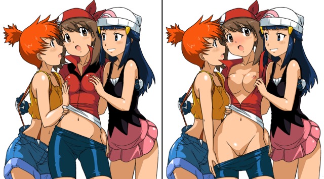misty hentai albums users dawn mix lesbian size wallpapers may pokemon uploaded misty