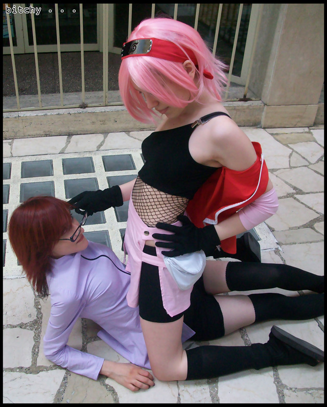 naruto & sakura hentai hentai naruto original media sakura cosplay karin