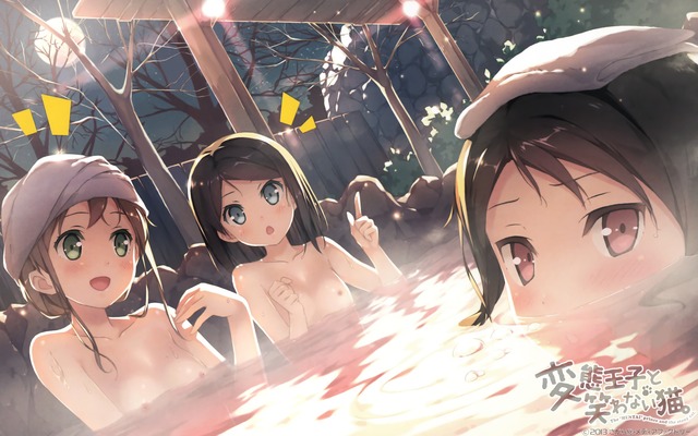 nipples hentai hentai onsen breasts nipples ouji warawanai neko kantoku show azuki azusa tsutsukakushi tsukiko yokodera youto dea konachan towel