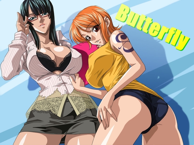 one piece hentai anime hentai wallpaper detail thumbnails one piece robin wallmay nami nico