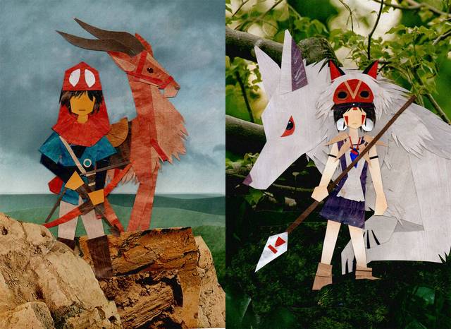 princess mononoke hentai anime paper mononoke