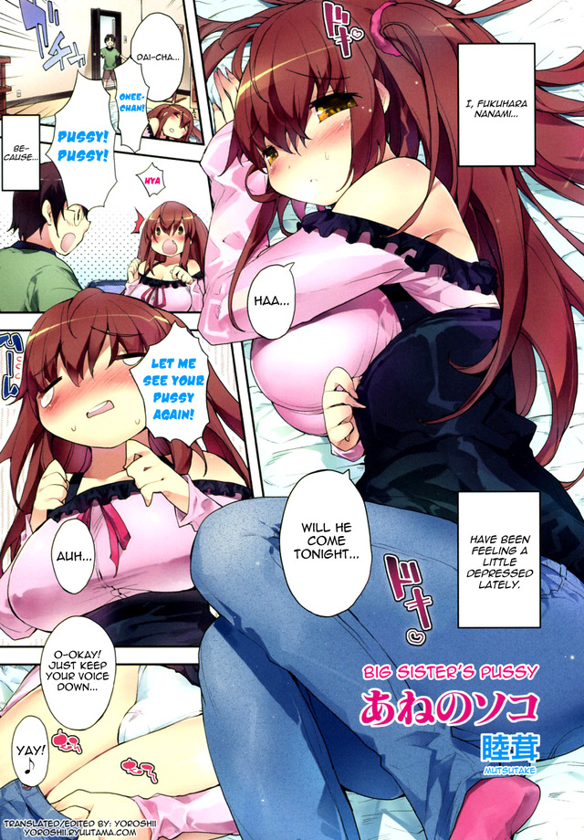 pussy hentai hentai sisters page eng pussy color fullcolor mutsutake