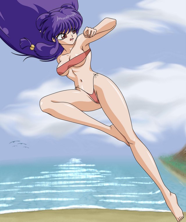 ranma 1/2 hentai ecchi sin censura wallpaper bikini shampoo