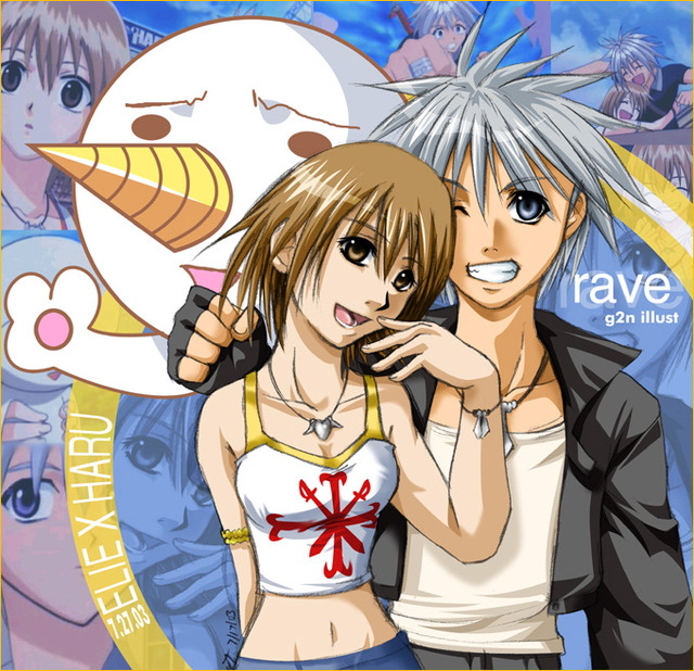 rave master hentai anime art large haru rave elie adv indyart grove