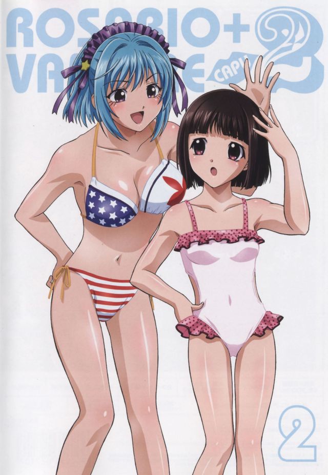 rosario + vampire hentai hentai gallery art album official kurumu yukari