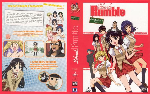 school rumble hentai school volume covers cov french rumble