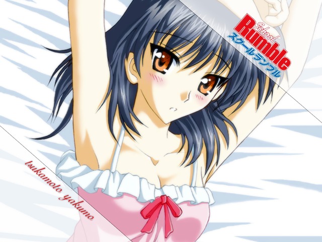 school rumble hentai anime school wallpaper rumble yakumo tsukamoto