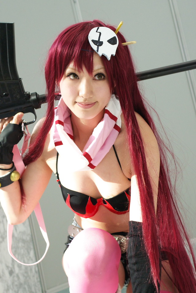 tengen toppa gurren-lagann hentai from saya sghma tengen toppa gurren lagann yoko littner cosplayer