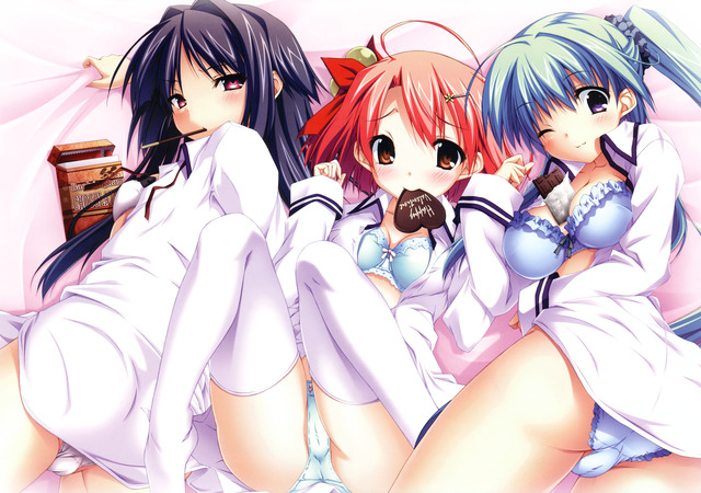tokyo mew mew hentai hentai albums wallpapers thighhighs chocolate panties valentine unsorted