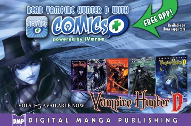 vampire hunter d hentai comics manga digital news hunter vampire storefront app brings iverses