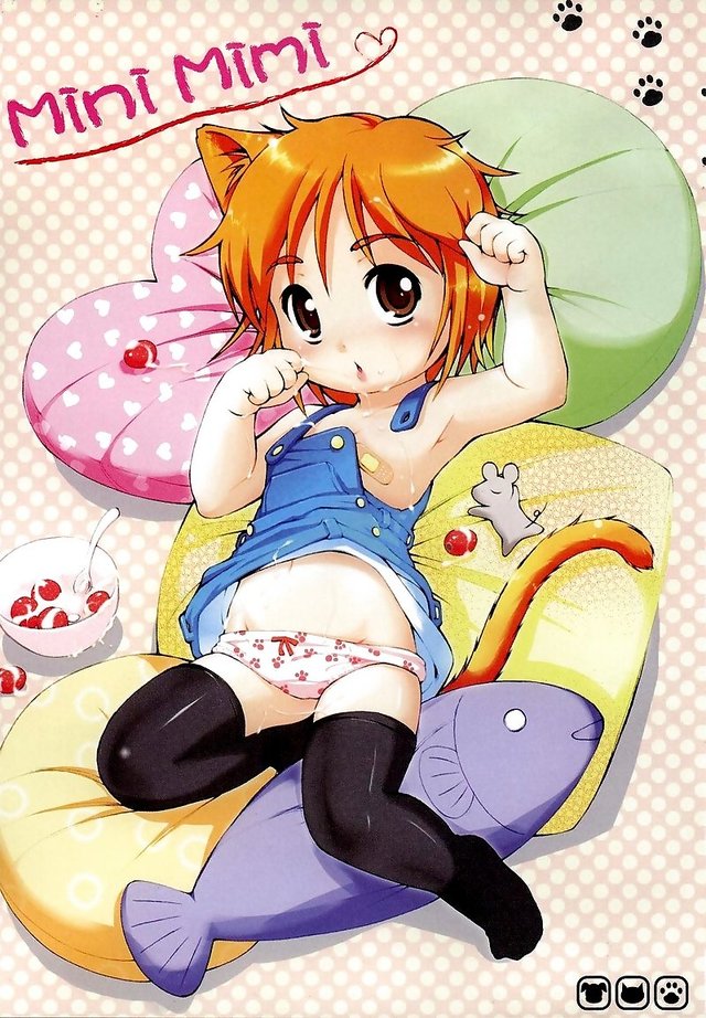 zatch bell hentai page cover animal ears loli highres lee