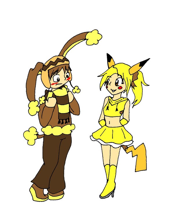 buneary hentai master chaos childhood pikachu buneary gijinka rebuilding