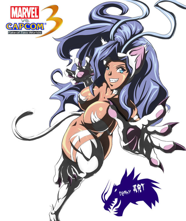 capcom felicia hentai pre morelikethis artists fanart felicia darkstalkers dannyart shlvh