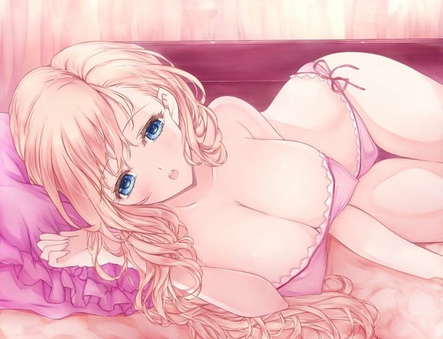 cartoon girls hentai anime hentai girls boobs wallpaper blue eyes lingerie blondes