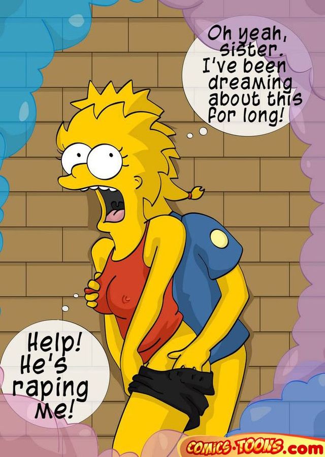 cartoon hentai game cum cartoon simpsons