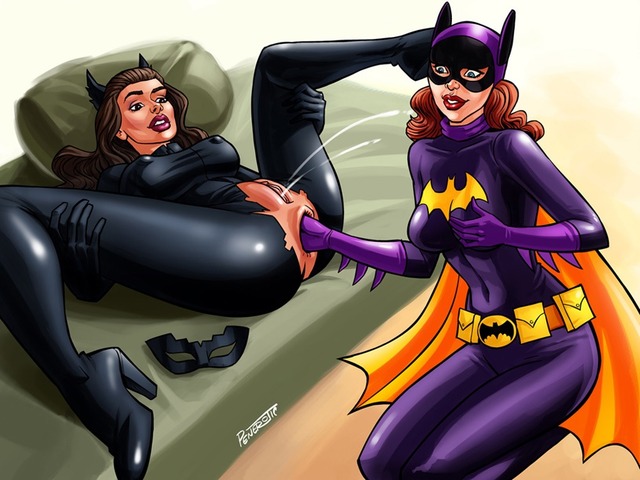 catwoman hentai gallery series batgirl batman catwoman barbara fcd penerotic kyle selina gordon effb