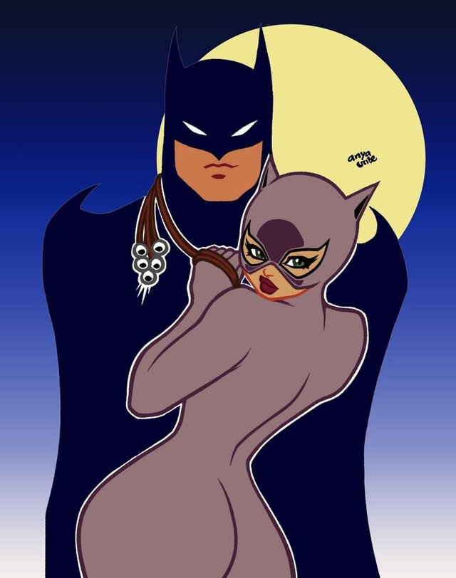 catwoman sexy hentai cartoons pre morelikethis batman catwoman fanart anya wombatty