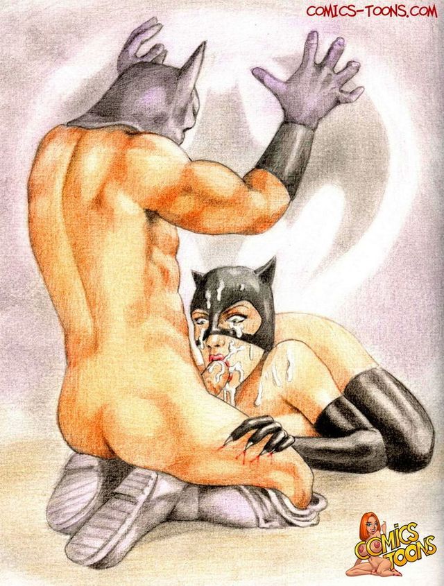 catwoman xxx hentai gallery comics batgirl supergirl marvel nipple rings