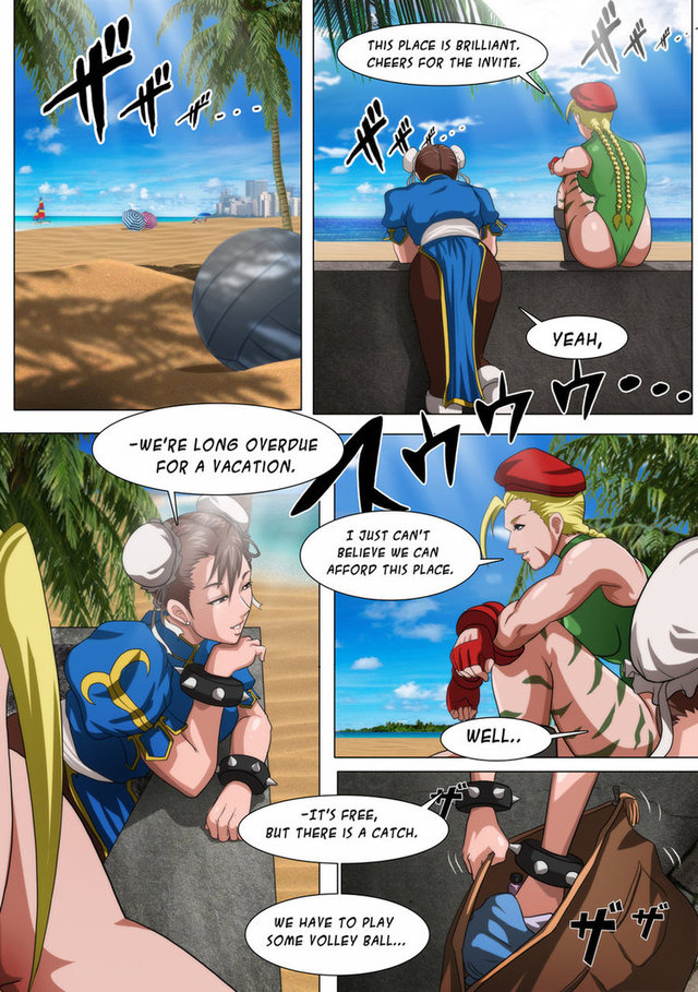 chun li and cammy hentai art pre doa chun cammy magion qsxx