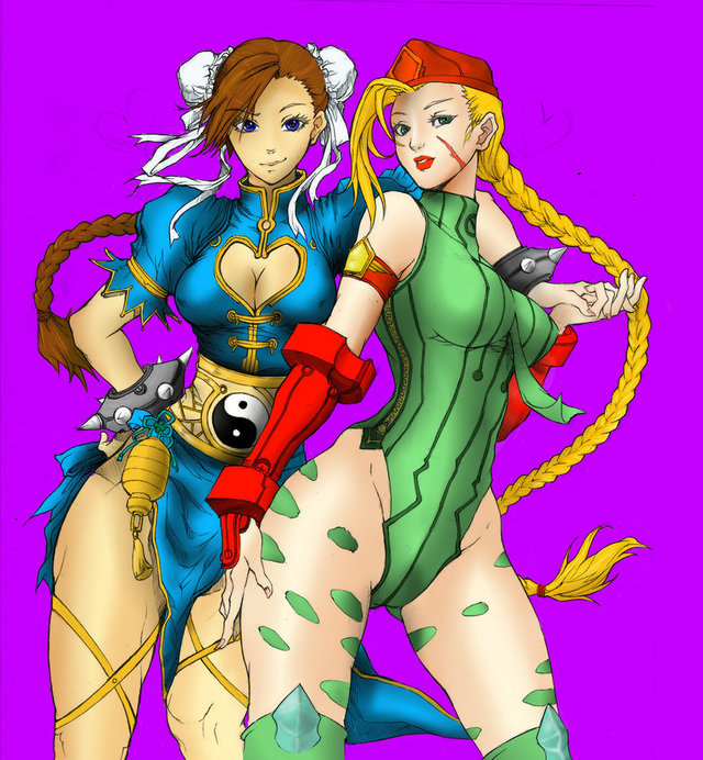 chun li and cammy hentai hentai fighter media street chun dbabes cammy