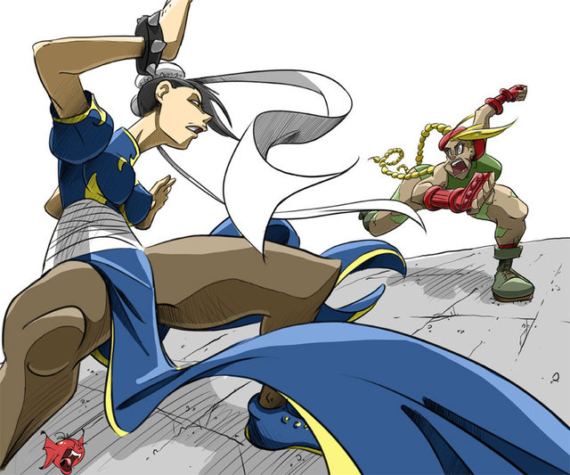 chun li and cammy hentai cartoons pre digital morelikethis fanart color chun cammy tomatodragon