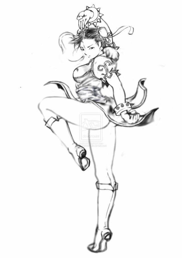 chun li ryu hentai manga pre morelikethis traditional fanart chun animatics