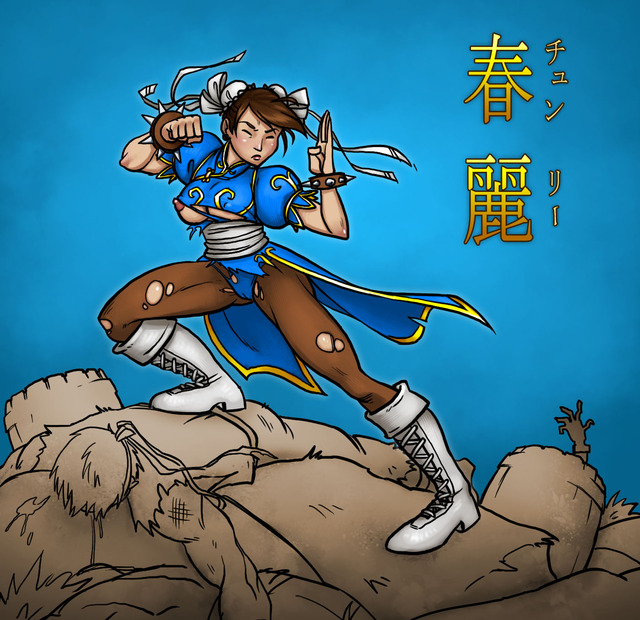 chun li ryu hentai fighter street chun ryu rinayun