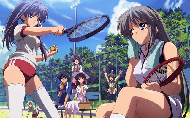 clannad nagisa hentai wallpaper data clannad