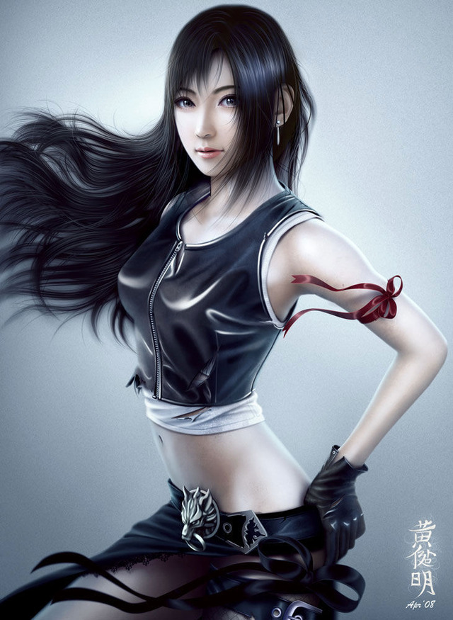 cloud and tifa hentai anime girl art final girls fantasy tifa vii mario lockhart wibisono