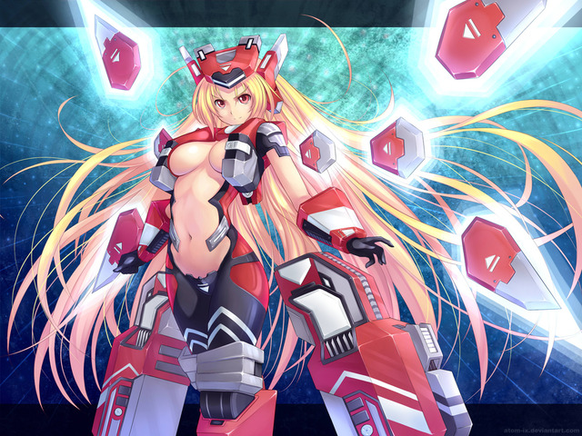 cosmic break hentai search blonde original hair eyes gloves long weapon label shoujo red konachan madoka mahou break magica broken cosmic crimrose seraph atomix mechagirl