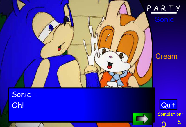 cream the rabbit hentai hentai game games sonic visual novel