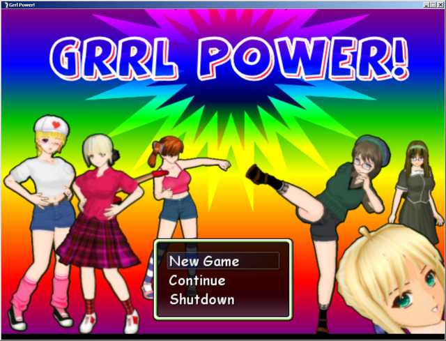 create your own hentai girl power grrl