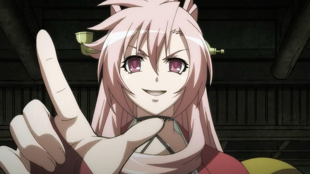 deadman wonderland hentai porn girls large bride hyakka ryouran samurai