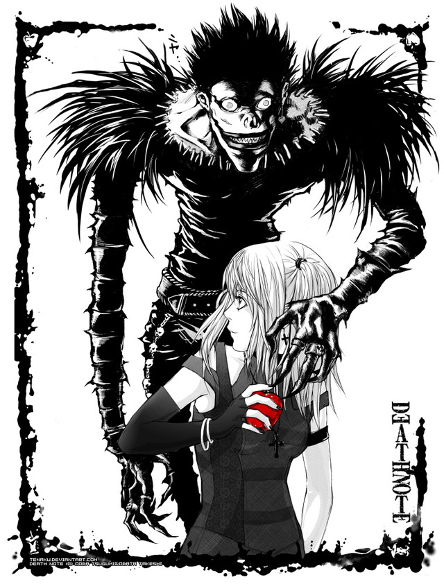 death note hentai manga art death note apple wanna tenaku