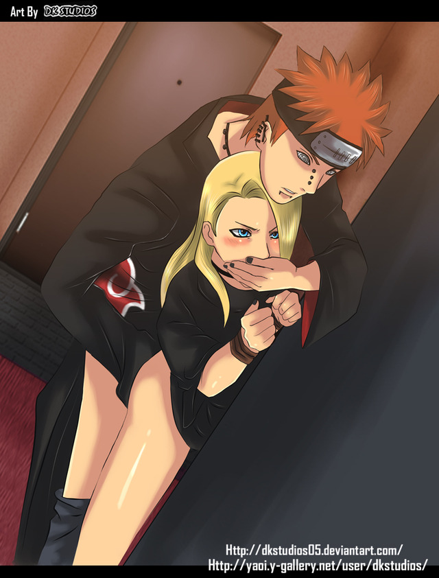 deidara hentai all page pictures user commission yaoi dkstudios deidara pein