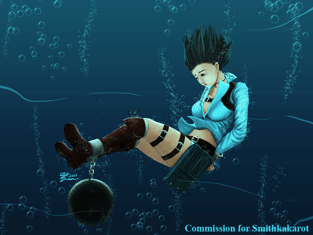 devil may cry 4 gloria hentai pictures user lady chained underwater whiteguardian