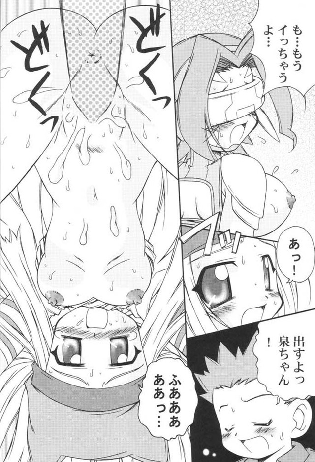 digimon hentai izumi hentai manga