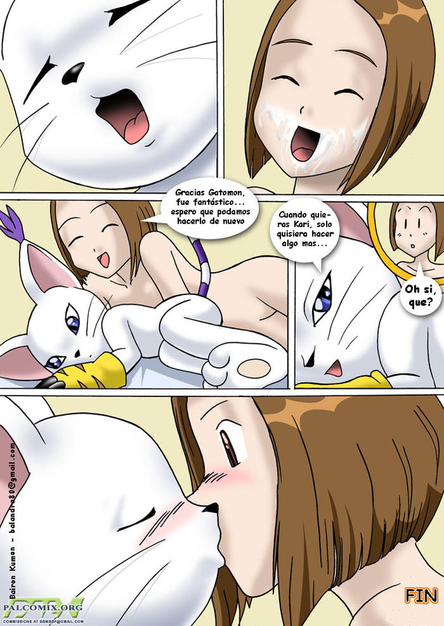 digimon hentai pics hentai kari comic palcomix digimon kamiya gatomon relaing