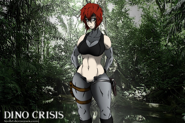 dino crisis hentai art doujinshi nel crisis dino levilel