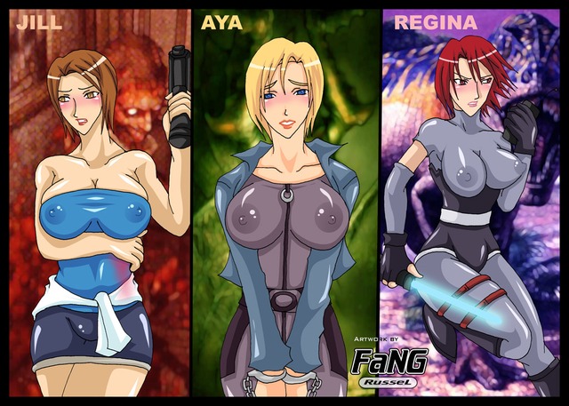 dino crisis hentai evil crossover eve valentine fang crisis aya resident jill dino regina brea parasite codename