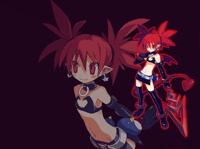 disgaea 2 hentai elbow gloves collar boots demon disgaea bracelet