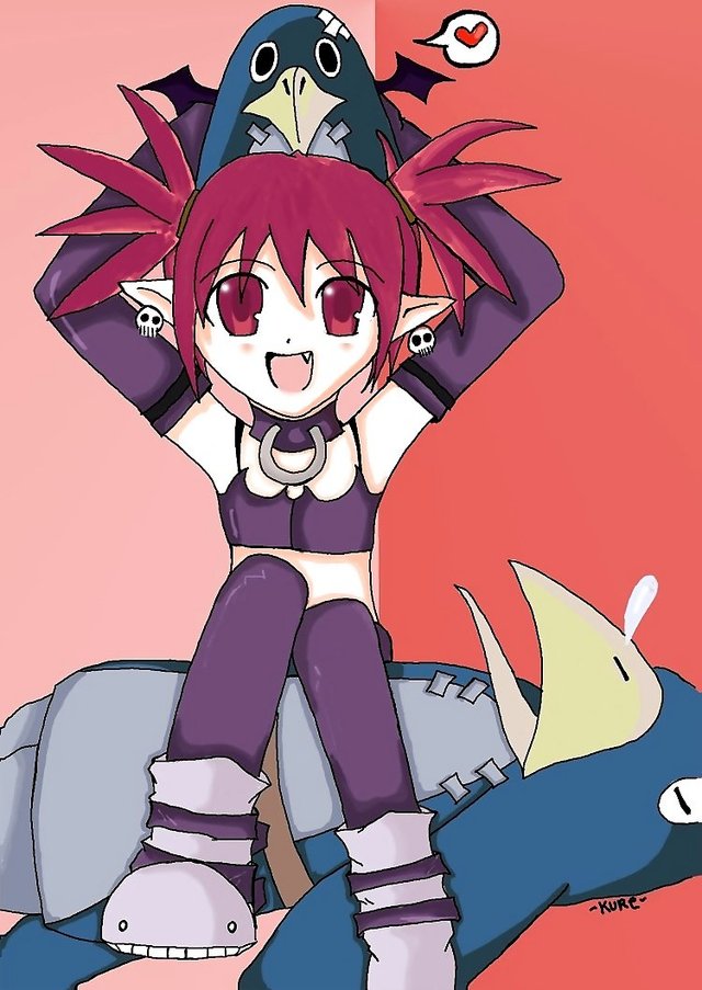 disgaea etna hentai collar bath loli disgaea etna flonne