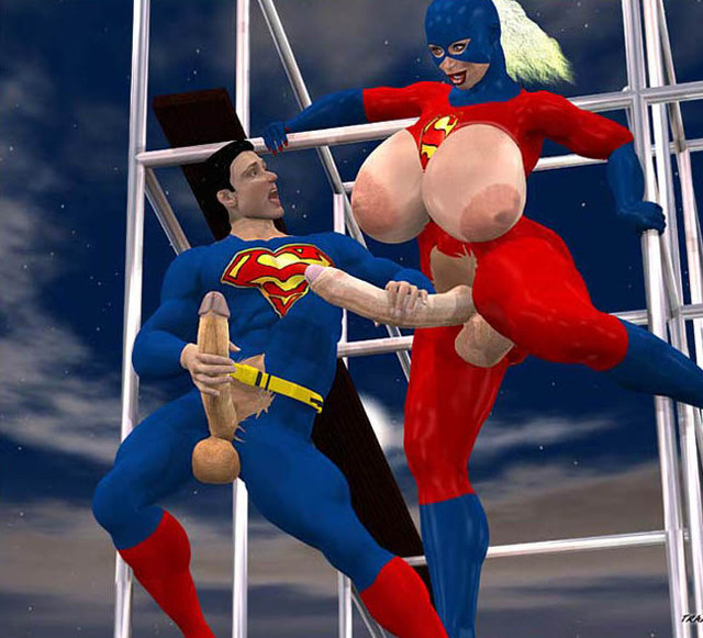 dmitrys futa hentai futanari superman fucks