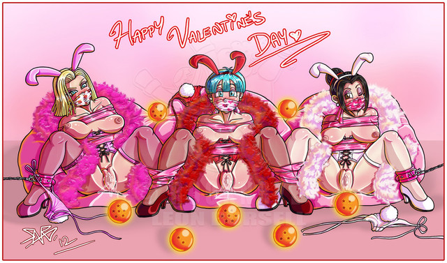 dragon ball launch hentai hentai bulma day porn dragon chichi android bra valentine ball briefs ballz launch rocknrye