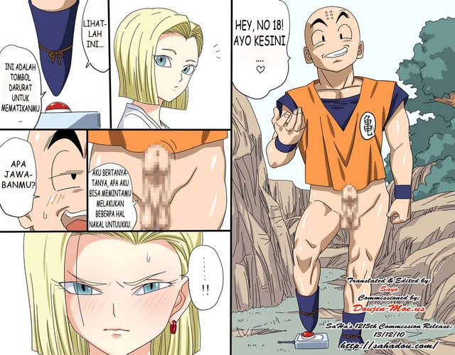 dragonball hentai hentai from behind dragon krillin ball kuririn docid