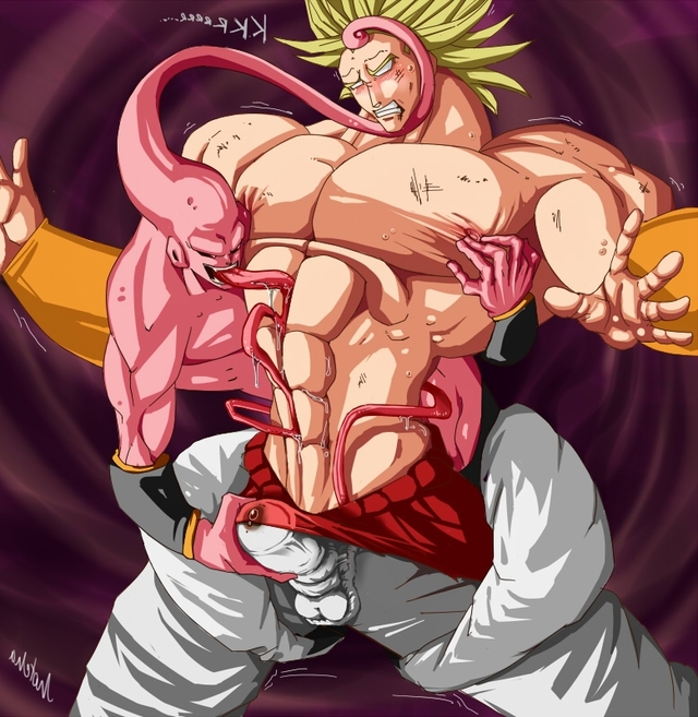 dragpn ball z hentai tentacle pics pic picture monster dragon male toons yaoi majin boy gay ball buu broly hotcha