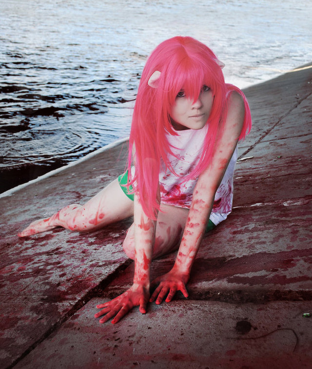 elfen lied hentai pictures pre cosplay elfen lied lucy nyu salt pelmeshkina ufzu