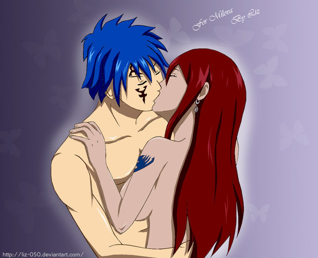 erza hentai doujin art liz erza innocence jellal vvv