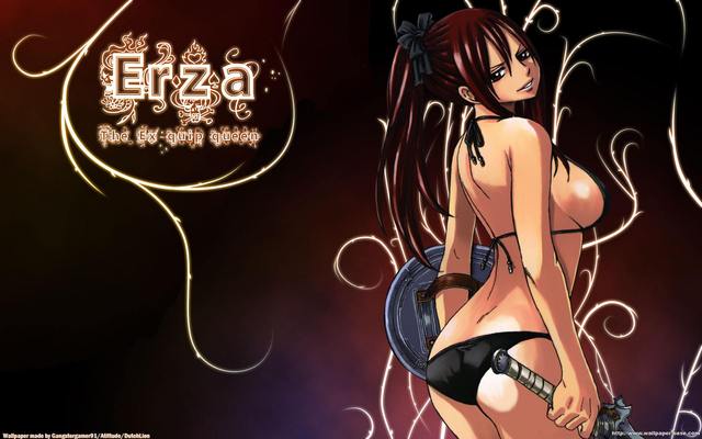 erza hentai doujin anime hentai tail manga fairy galleries wallpapers queen erza galerie quip