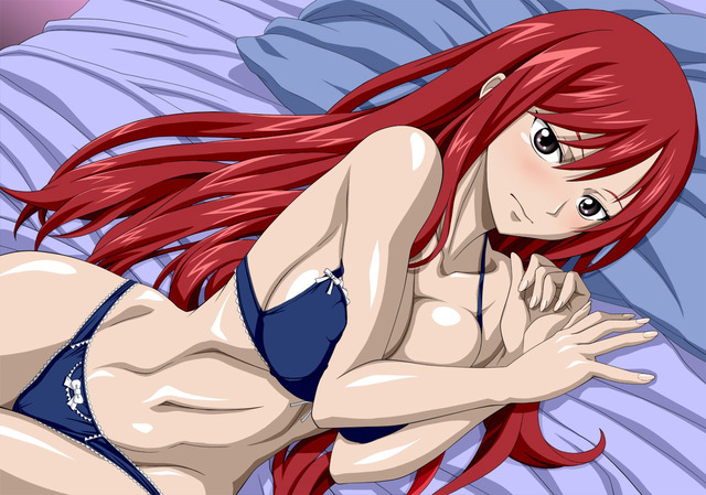 erza hentai pics tail fairy media nel erza scarlet zel formula